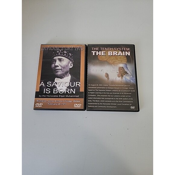 Other - Elijah Muhammad Tynnetta Muhammad Rare DVD Lot Nation of Islam 2 Disc Set